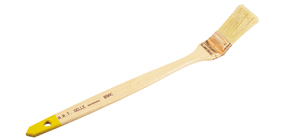 Pinceau BROS89AC - Brosse radiateur coudée sur plat Artisan